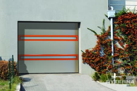 TL - SlimLine. Полотно набирается из 3 панелей Slick и 2 панорамных секций высотой 250 мм.