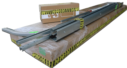 Упаковка секционных ворот